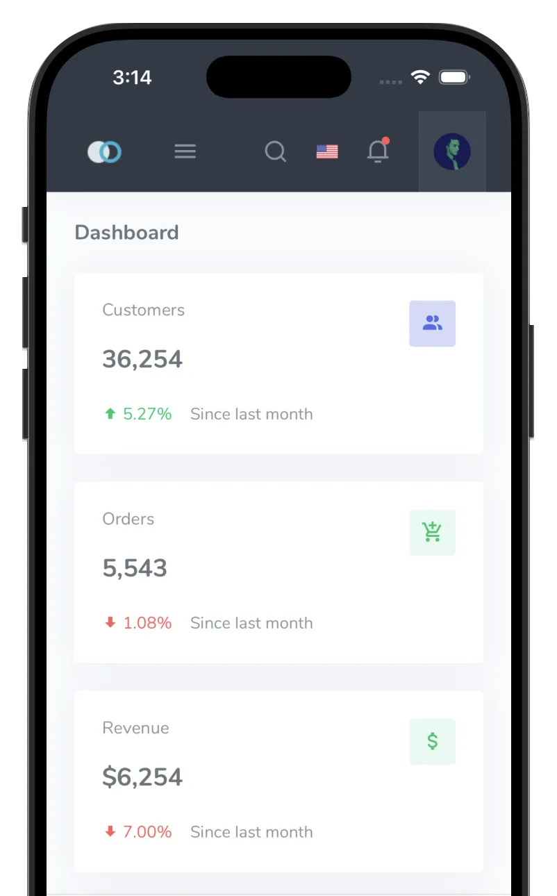 Home 2 mobile reach customers mockup